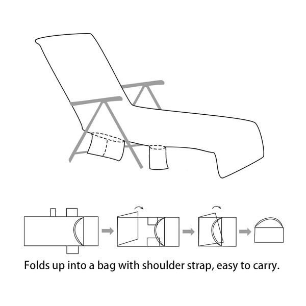 Beach Chair Cover - Beach Chair Cover - Image 2 of 3