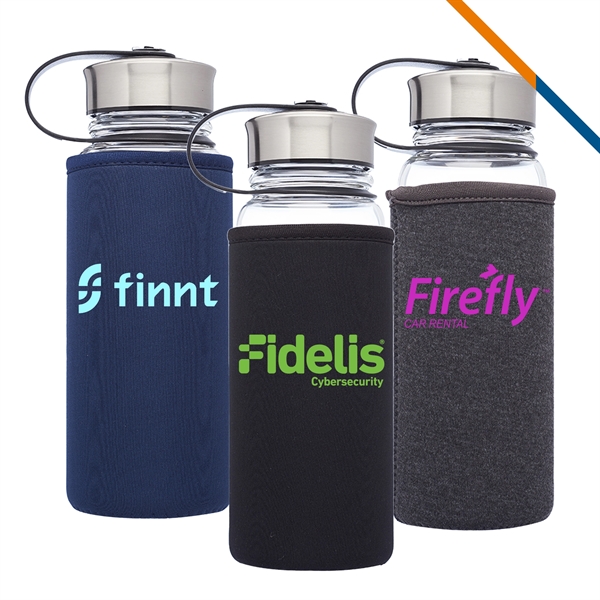 Ramon Glass Water Bottle - 25 OZ. - Ramon Glass Water Bottle - 25 OZ. - Image 0 of 5