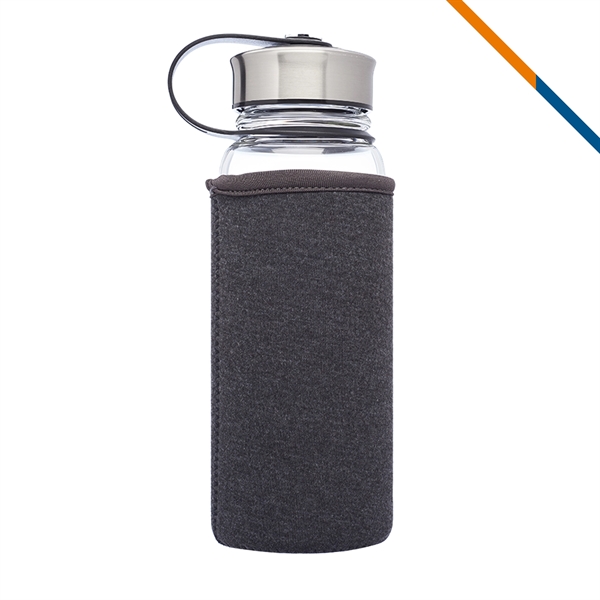 Ramon Glass Water Bottle - 25 OZ. - Ramon Glass Water Bottle - 25 OZ. - Image 3 of 5
