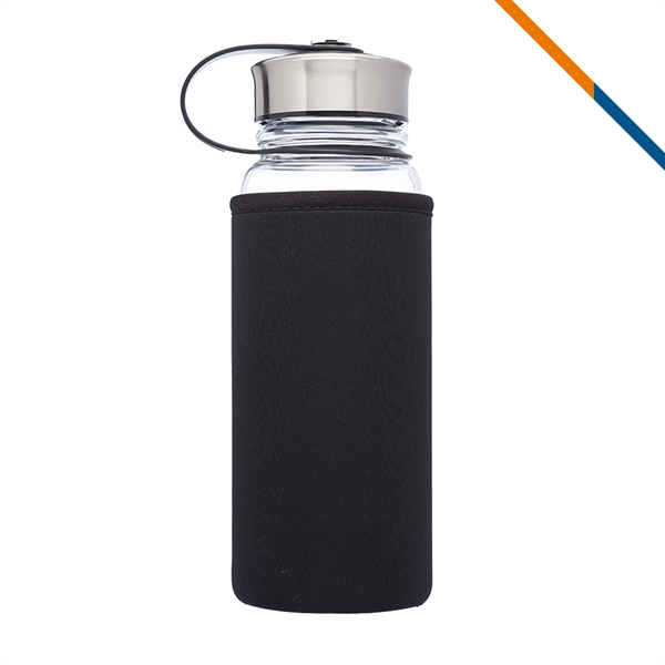 Ramon Glass Water Bottle - 25 OZ. - Ramon Glass Water Bottle - 25 OZ. - Image 4 of 5