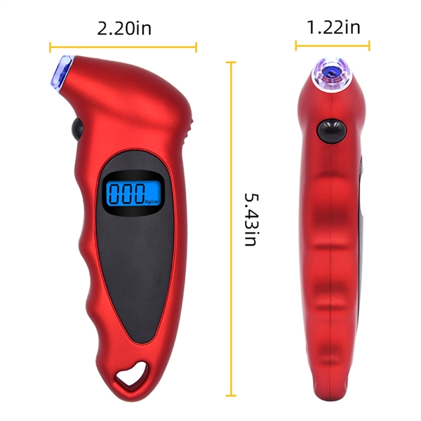 Digital Tire Pressure Gauge - Digital Tire Pressure Gauge - Image 4 of 4