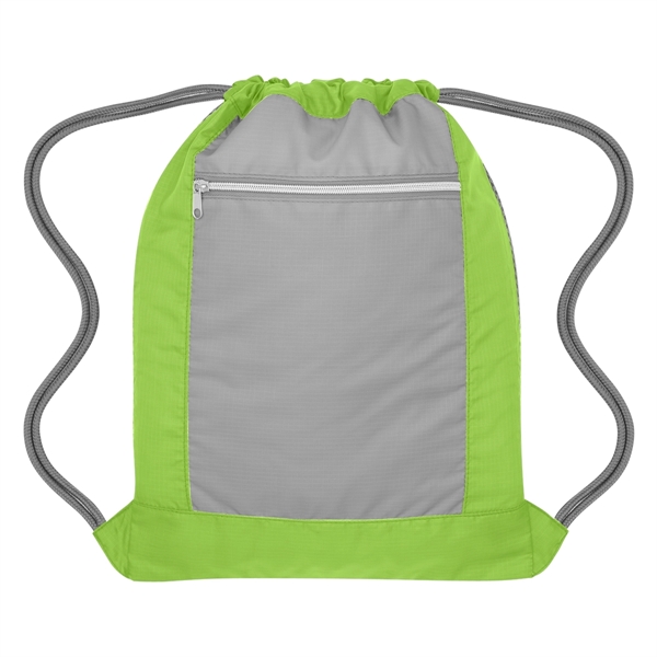 Flip Side Drawstring Sports Bag - Flip Side Drawstring Sports Bag - Image 11 of 16