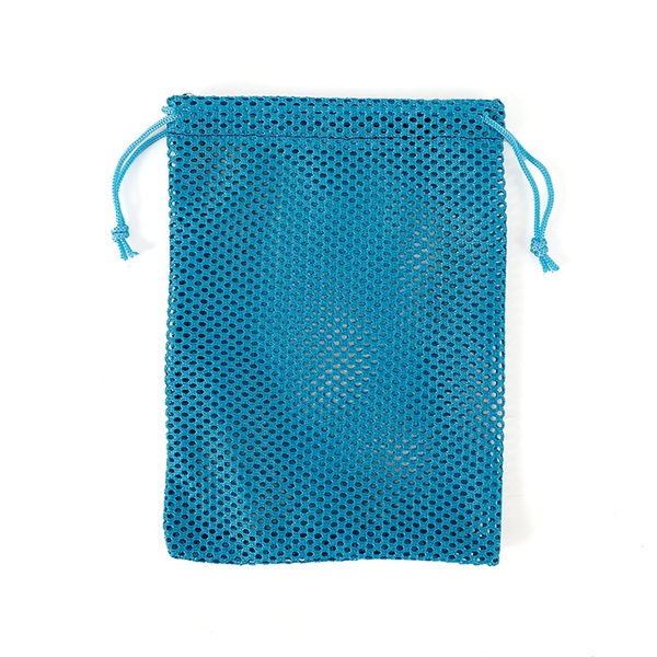 Reusable Storage Mesh Drawstring Bag - Reusable Storage Mesh Drawstring Bag - Image 2 of 6