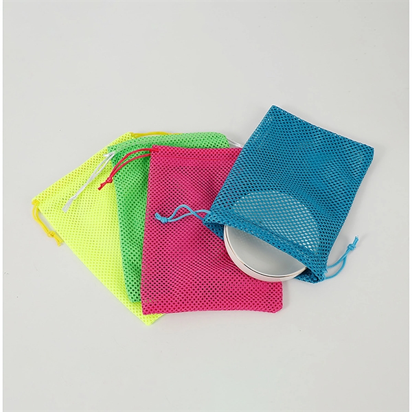 Reusable Storage Mesh Drawstring Bag - Reusable Storage Mesh Drawstring Bag - Image 6 of 6