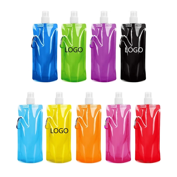 Flex Foldable 16 oz Water Bottle - Flex Foldable 16 oz Water Bottle - Image 0 of 2