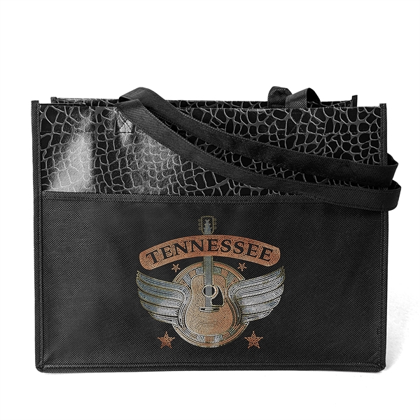 Couture™- Gloss-Laminated Tote - Sparkle