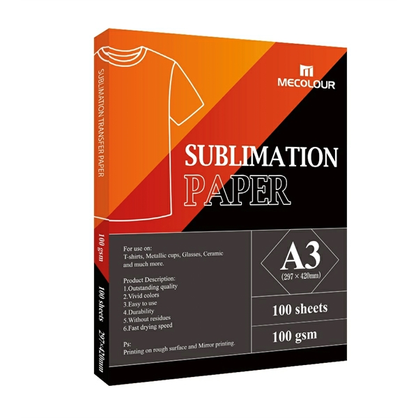 120gsm 11.7" x 16.5" Sublimation Paper Pack 110 Sheets - 120gsm 11.7" x 16.5" Sublimation Paper Pack 110 Sheets - Image 0 of 0