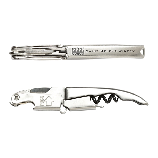 Stainless Steel Innovation Corkscrew by Coutale Sommelier - Stainless Steel Innovation Corkscrew by Coutale Sommelier - Image 0 of 3