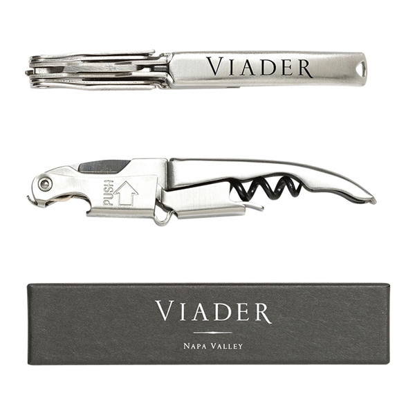 Stainless Steel Innovation Corkscrew by Coutale Sommelier - Stainless Steel Innovation Corkscrew by Coutale Sommelier - Image 2 of 3