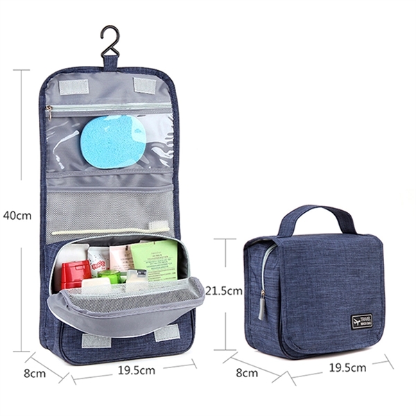 Hanging Travel Toiletry Bag - Hanging Travel Toiletry Bag - Image 1 of 2
