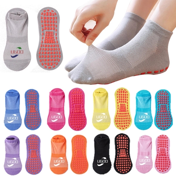 Breathable Trampoline Socks with Grip - Breathable Trampoline Socks with Grip - Image 0 of 1