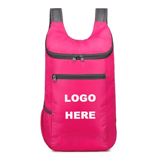 Custom Waterproof  Foldable Backpack - Custom Waterproof  Foldable Backpack - Image 3 of 6