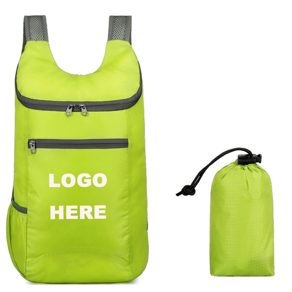 Custom Waterproof  Foldable Backpack - Custom Waterproof  Foldable Backpack - Image 4 of 6