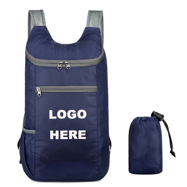 Custom Waterproof  Foldable Backpack - Custom Waterproof  Foldable Backpack - Image 5 of 6