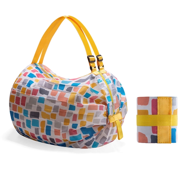 Custom Foldable  Accordion Shopping Bag - Custom Foldable  Accordion Shopping Bag - Image 2 of 5