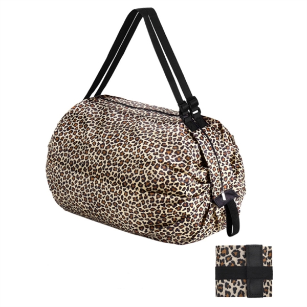 Custom Foldable  Accordion Shopping Bag - Custom Foldable  Accordion Shopping Bag - Image 5 of 5