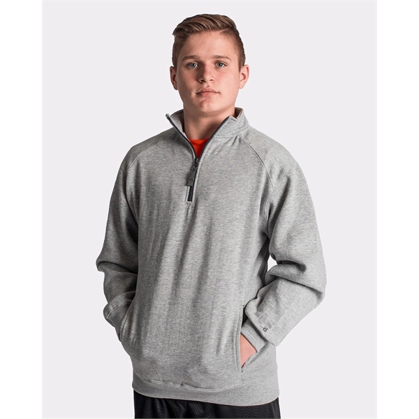 Badger Quarter-Zip Fleece Pullover - Badger Quarter-Zip Fleece Pullover - Image 0 of 18