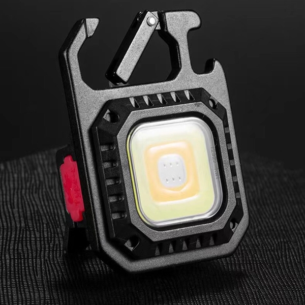 Portable Multi-function Keychain Flashlights Work COB Light - Portable Multi-function Keychain Flashlights Work COB Light - Image 4 of 4