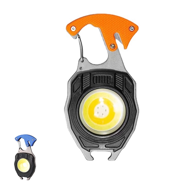 Mini Multi-function Keychain Flashlights Work COB Light - Mini Multi-function Keychain Flashlights Work COB Light - Image 0 of 4