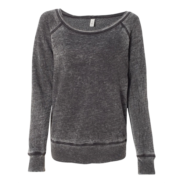 BELLA + CANVAS Women's Sponge Fleece Wide Neck Sweatshirt - BELLA + CANVAS Women's Sponge Fleece Wide Neck Sweatshirt - Image 20 of 57