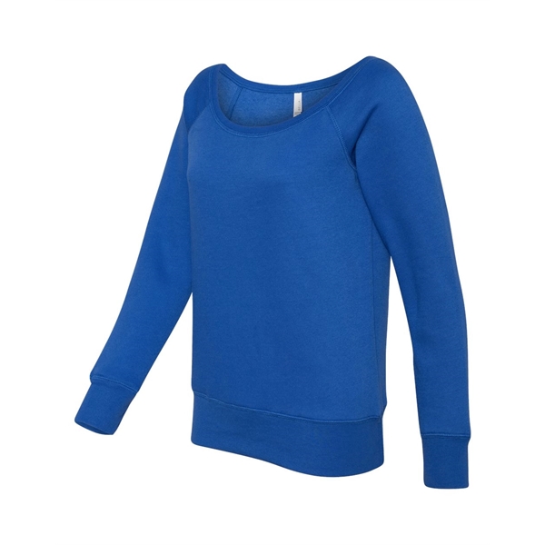 BELLA + CANVAS Women's Sponge Fleece Wide Neck Sweatshirt - BELLA + CANVAS Women's Sponge Fleece Wide Neck Sweatshirt - Image 50 of 57
