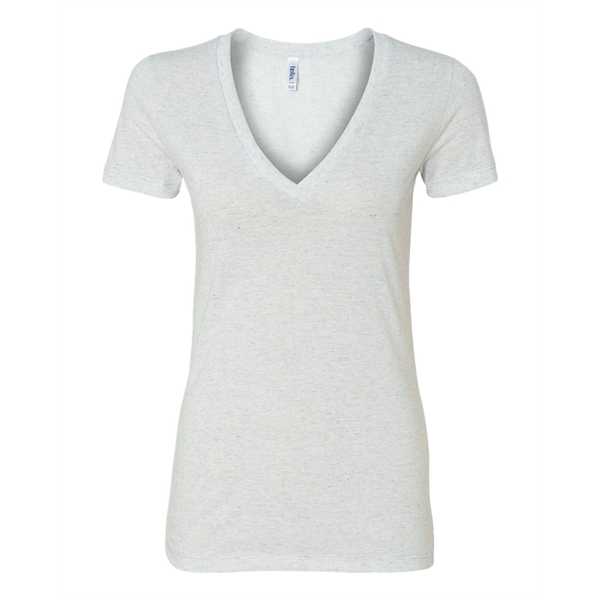 BELLA + CANVAS Women's Triblend Deep V-Neck Tee - BELLA + CANVAS Women's Triblend Deep V-Neck Tee - Image 31 of 84