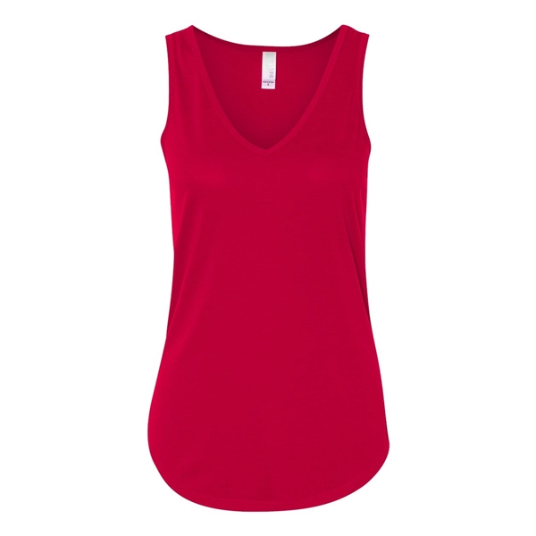 BELLA + CANVAS Women's Flowy V-Neck Tank - BELLA + CANVAS Women's Flowy V-Neck Tank - Image 25 of 39