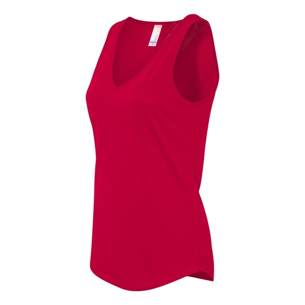 BELLA + CANVAS Women's Flowy V-Neck Tank - BELLA + CANVAS Women's Flowy V-Neck Tank - Image 26 of 39
