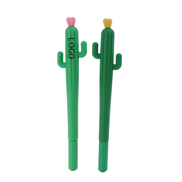 Cactus Ballpoint Gel Ink Pen - Write in Style w/ a 0.5mm Tip - Cactus Ballpoint Gel Ink Pen - Write in Style w/ a 0.5mm Tip - Image 0 of 1