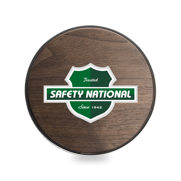 Chayes Walnut 15W Qi Wireless Charger - Chayes Walnut 15W Qi Wireless Charger - Image 2 of 6