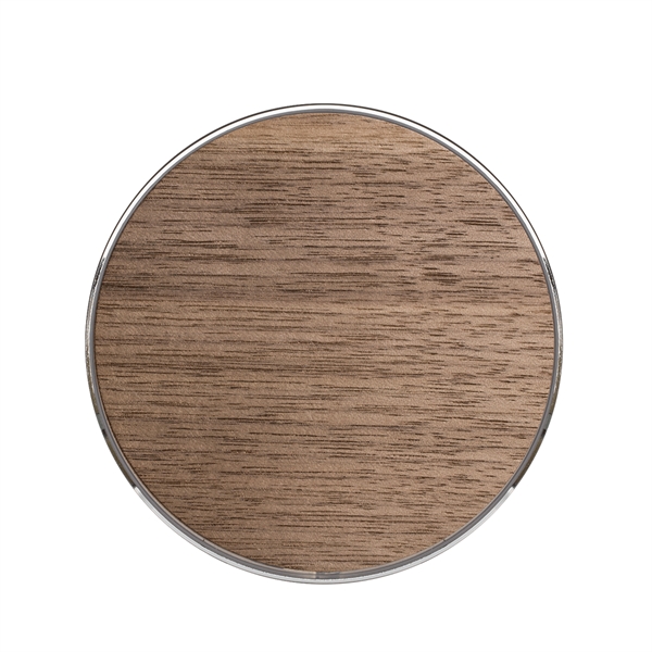 Chayes Walnut 15W Qi Wireless Charger - Chayes Walnut 15W Qi Wireless Charger - Image 5 of 6
