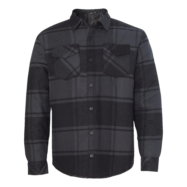 Burnside Quilted Flannel Shirt Jacket - Burnside Quilted Flannel Shirt Jacket - Image 0 of 13