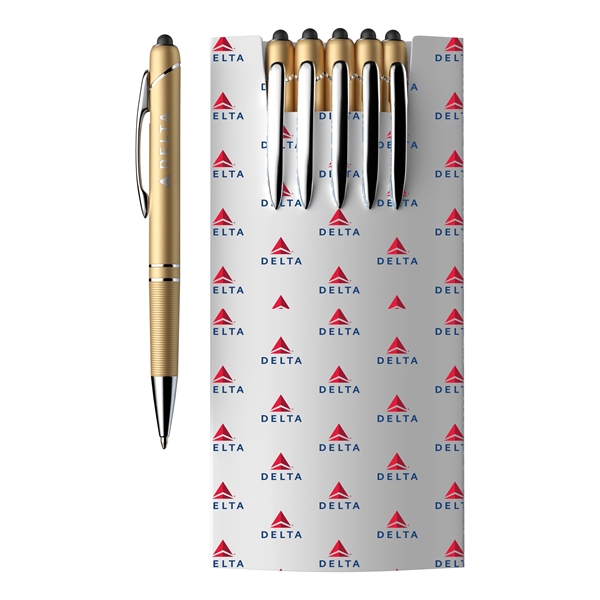 5-Piece Glacio Pen Set and Custom Sleeve - 5-Piece Glacio Pen Set and Custom Sleeve - Image 3 of 12
