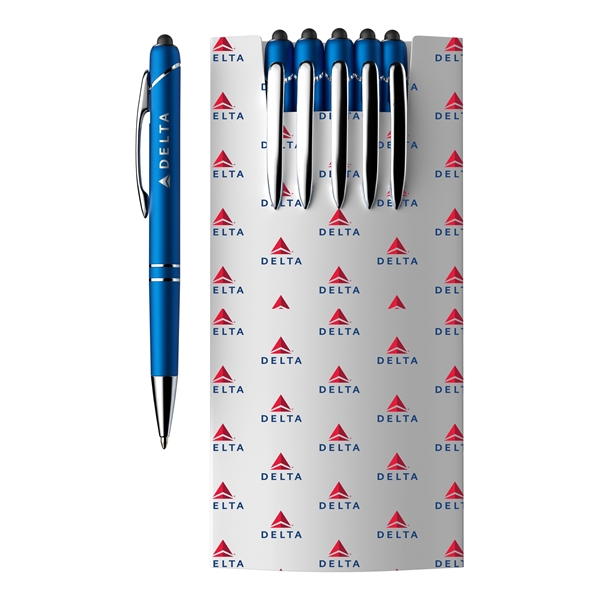 5-Piece Glacio Pen Set and Custom Sleeve - 5-Piece Glacio Pen Set and Custom Sleeve - Image 4 of 12