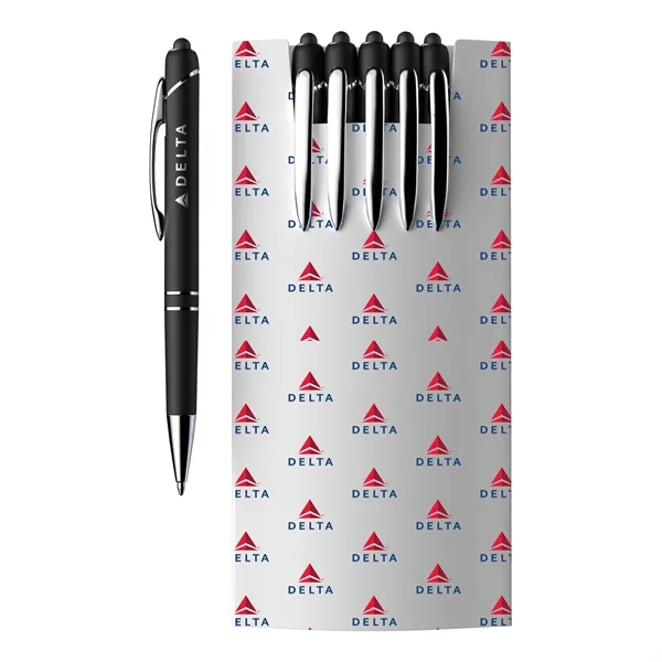 5-Piece Glacio Pen Set and Custom Sleeve - 5-Piece Glacio Pen Set and Custom Sleeve - Image 5 of 12