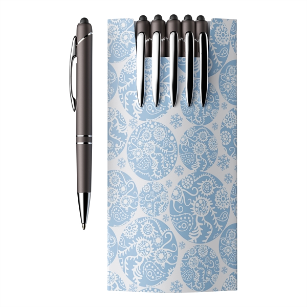 5-Piece Glacio Pen Set and Custom Sleeve - 5-Piece Glacio Pen Set and Custom Sleeve - Image 8 of 12