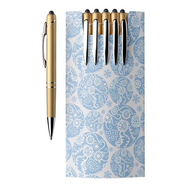 5-Piece Glacio Pen Set and Custom Sleeve - 5-Piece Glacio Pen Set and Custom Sleeve - Image 9 of 12