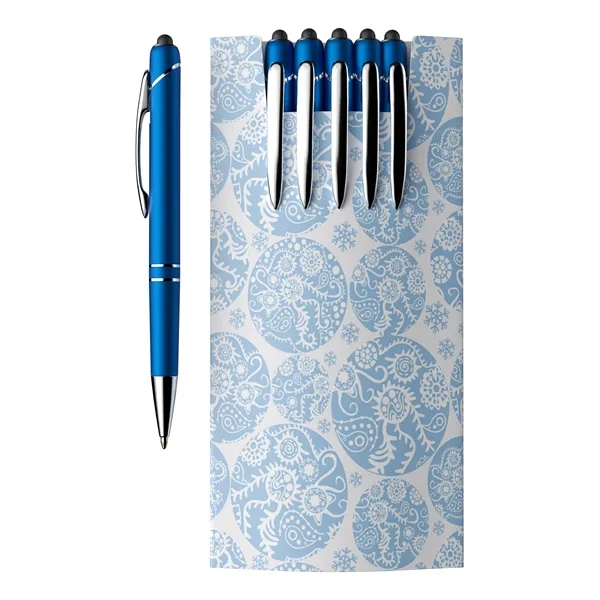 5-Piece Glacio Pen Set and Custom Sleeve - 5-Piece Glacio Pen Set and Custom Sleeve - Image 10 of 12