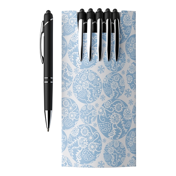 5-Piece Glacio Pen Set and Custom Sleeve - 5-Piece Glacio Pen Set and Custom Sleeve - Image 11 of 12