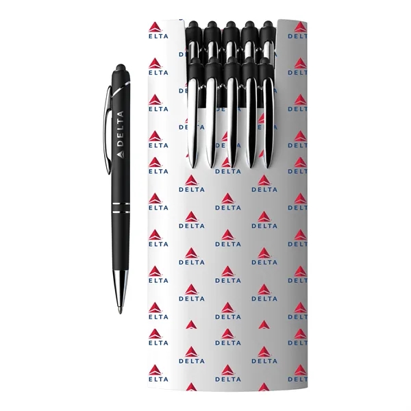 10-Piece Glacio Pen Set and Custom Sleeve - 10-Piece Glacio Pen Set and Custom Sleeve - Image 5 of 12