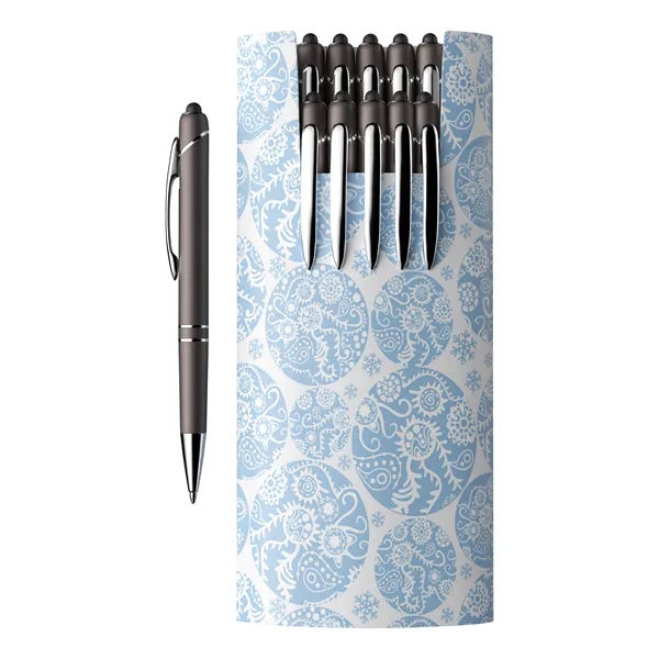 10-Piece Glacio Pen Set and Custom Sleeve - 10-Piece Glacio Pen Set and Custom Sleeve - Image 8 of 12