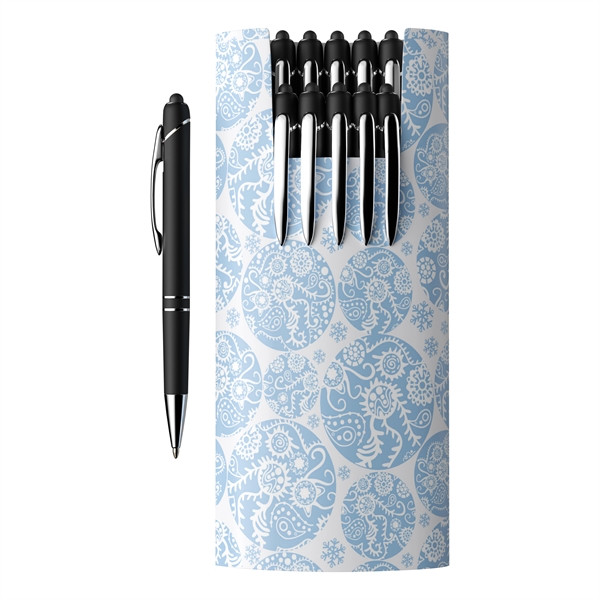 10-Piece Glacio Pen Set and Custom Sleeve - 10-Piece Glacio Pen Set and Custom Sleeve - Image 11 of 12
