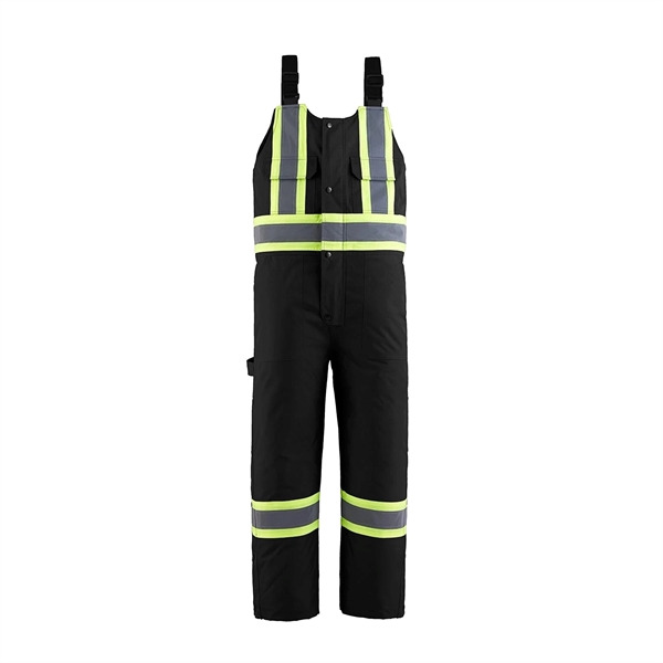 Cabover Hi-Vis Men's Insulated Overall - Cabover Hi-Vis Men's Insulated Overall - Image 2 of 5