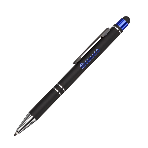 Scroll Metal Ballpoint Pen/Stylus - Scroll Metal Ballpoint Pen/Stylus - Image 0 of 13