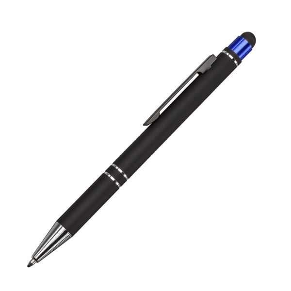 Scroll Metal Ballpoint Pen/Stylus - Scroll Metal Ballpoint Pen/Stylus - Image 1 of 13