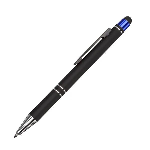 Scroll Metal Ballpoint Pen/Stylus - Scroll Metal Ballpoint Pen/Stylus - Image 1 of 13