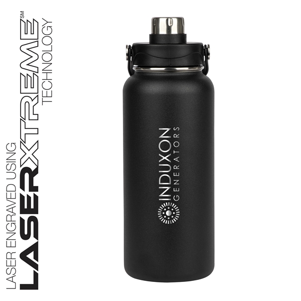 Neptune 34 oz. Double Wall Stainless Steel Water Bottle - Neptune 34 oz. Double Wall Stainless Steel Water Bottle - Image 2 of 12