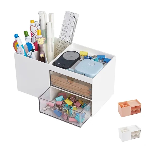 Desk Organizer With Drawer - Desk Organizer With Drawer - Image 0 of 2