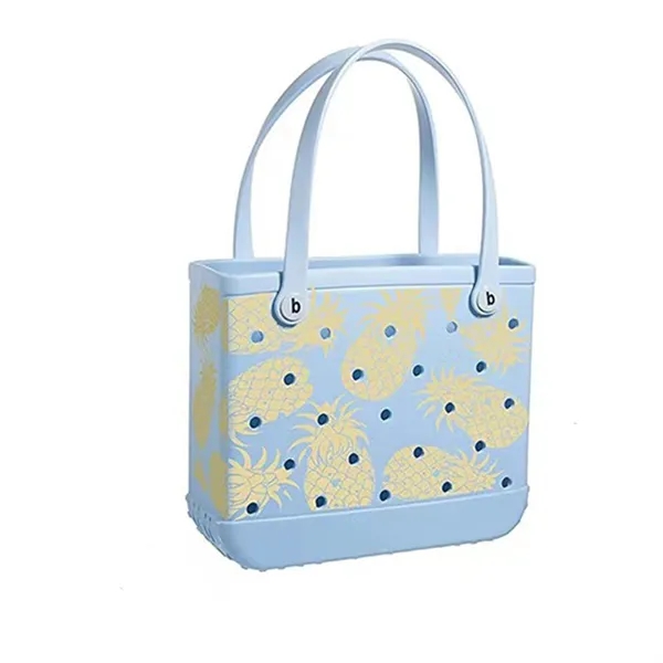 Waterproof Washable Beach Sports Tote Bag With Holes - Waterproof Washable Beach Sports Tote Bag With Holes - Image 1 of 1