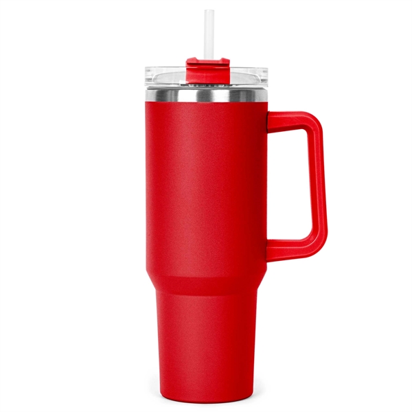 The Hippo Mug & Straw Lid with Twist Closure - 40 oz - The Hippo Mug & Straw Lid with Twist Closure - 40 oz - Image 5 of 15